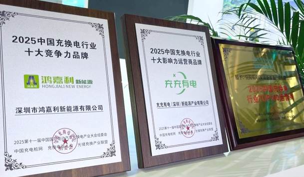 三冠加冕！乐玩LEWIN携手充充有电斩获2025中国充换电行业三项重量级大奖(图1)