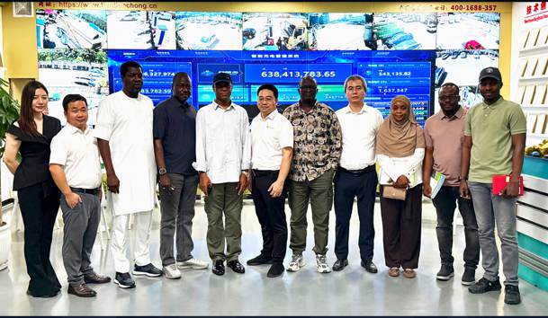 立足中国，链接世界｜尼日利亚合作伙伴来访乐玩LEWIN总部，共促中非能源升级(图1)