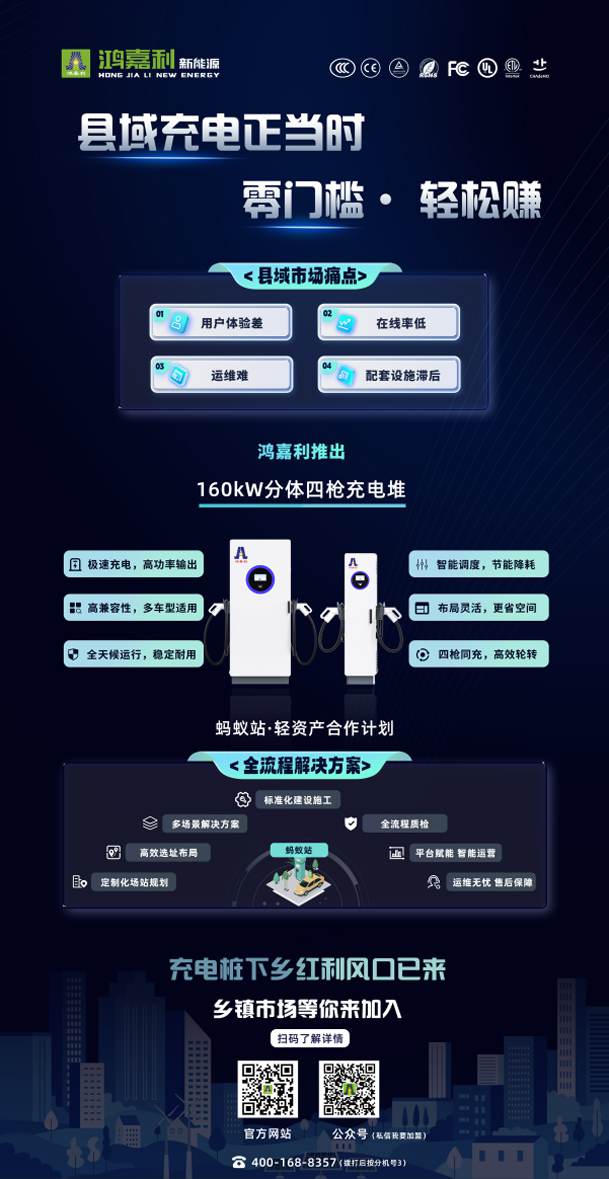 轻投资 高回报 稳收益 | 充电桩下乡红利，稳赚县域充电市场！(图2)